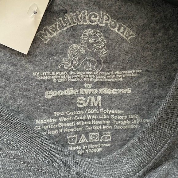 My Little Pony Retro Graphic Rainbow Heart Sweatshirt - Picture 5 of 5